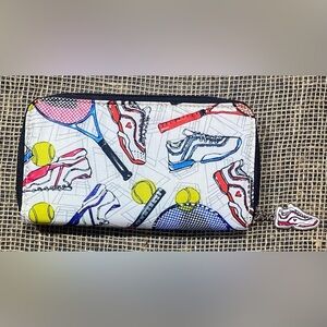 Sydney Love Sports Zip Around Tennis Wallet, Lots of card slots and pockets